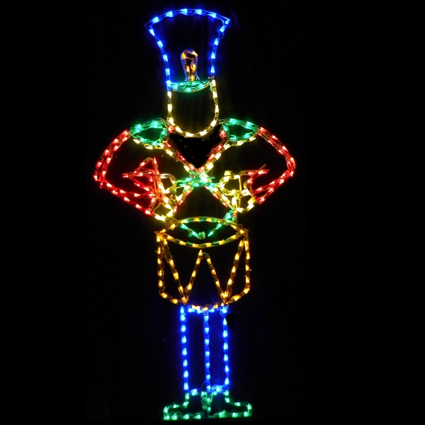 Christmastopia.com Soldier with Drum LED Lighted Lawn Decoration