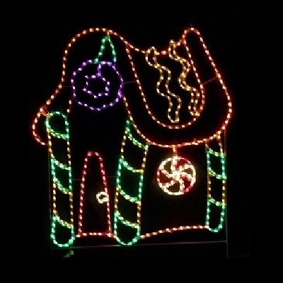 Christmastopia.com Gingerbread House LED Lighted Outdoor Christmas Decoration