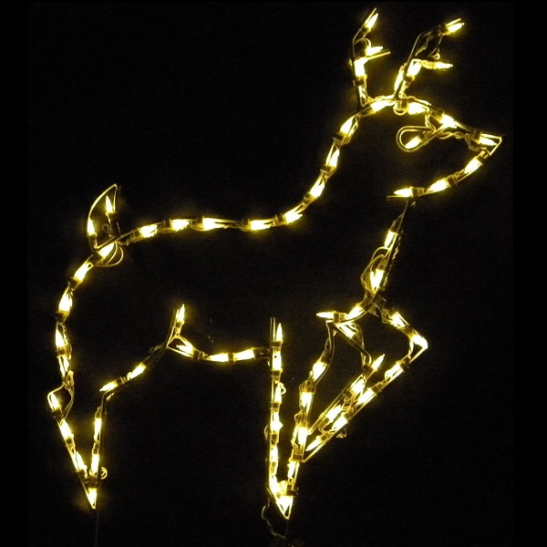 Christmastopia.com Reindeer LED Lighted Christmas Outdoor Yard Decoration