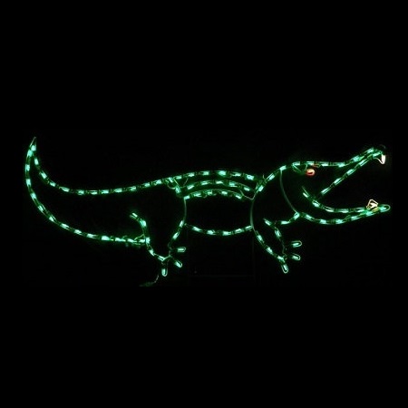 Christmastopia.com Alligator LED Lighted Outdoor Lawn Decoration