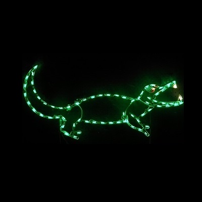 Christmastopia.com Alligator LED Lighted Lawn Decoration