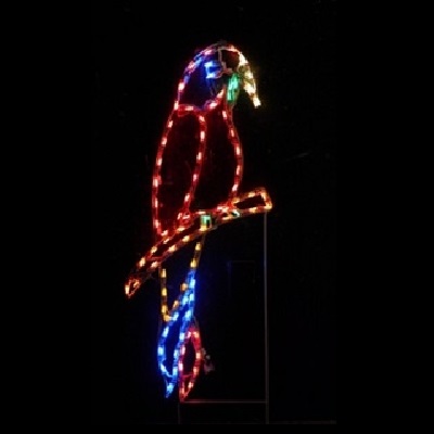 Christmastopia.com Macaw Parrot LED Lighted Christmas Decoration