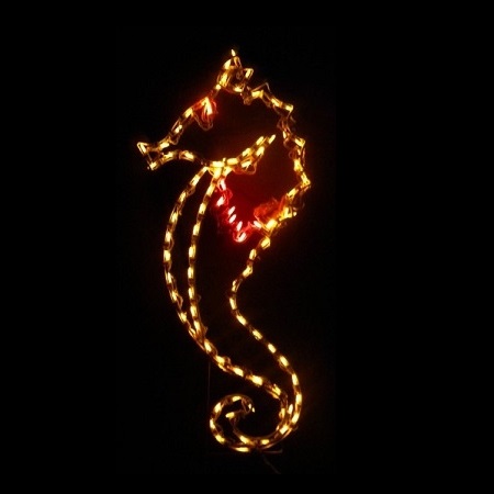 Christmastopia.com Sea Horse Large LED Lighted Outdoor Nautical Decoration