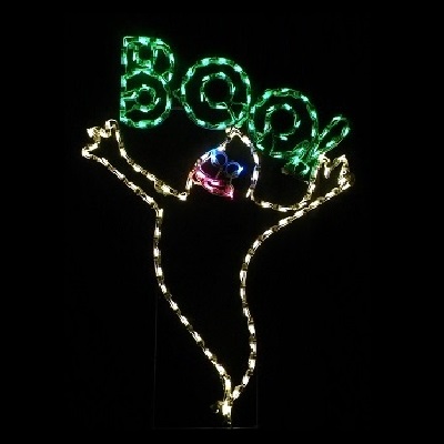 Christmastopia.com BOO Ghost LED Lighted Outdoor Halloween Decoration
