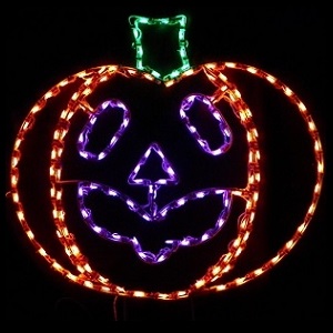 Christmastopia.com Jack O Lantern Pumpkin LED Lighted Outdoor Halloween Decoration