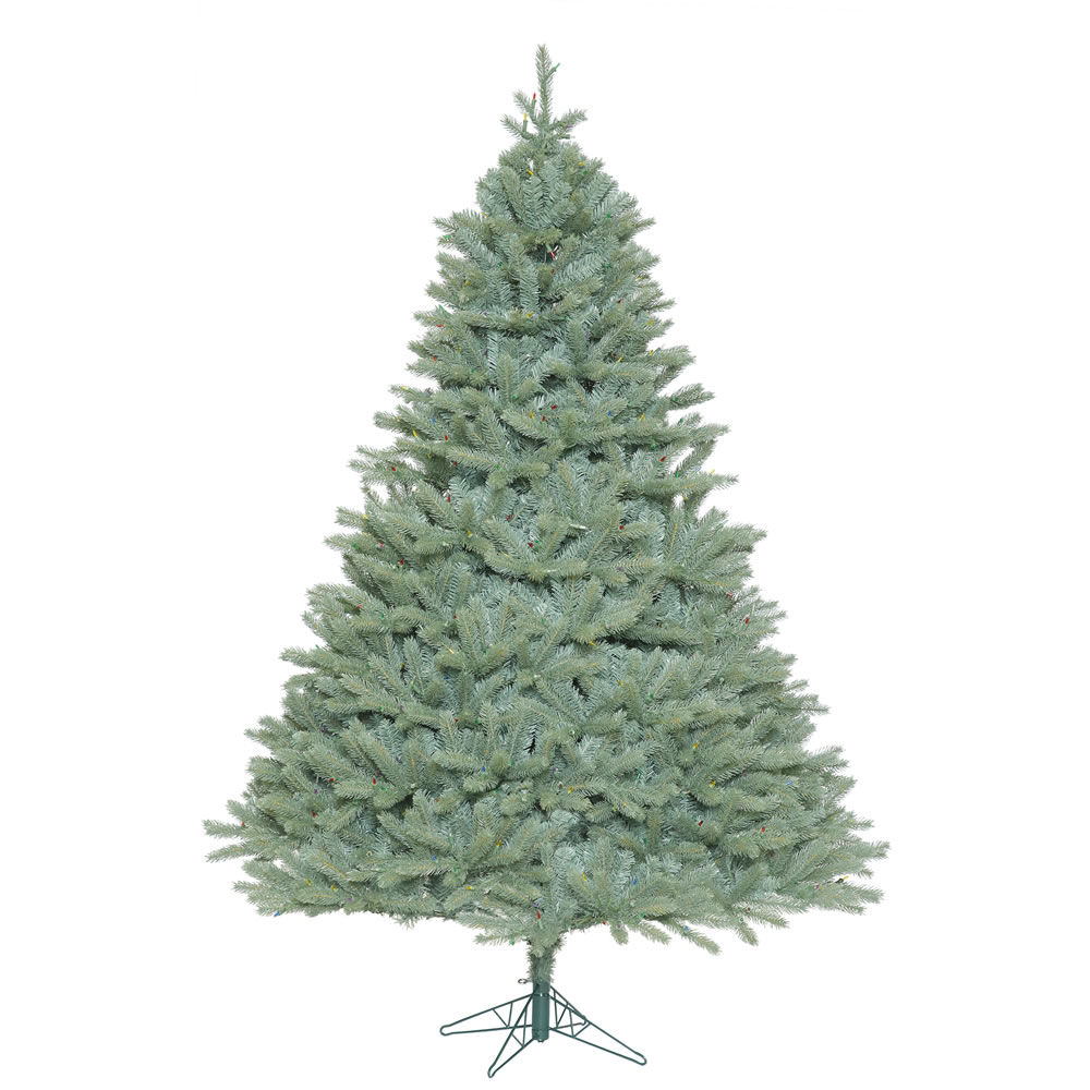 7.5 Foot Colorado Blue Spruce Artificial Christmas Tree Unlit