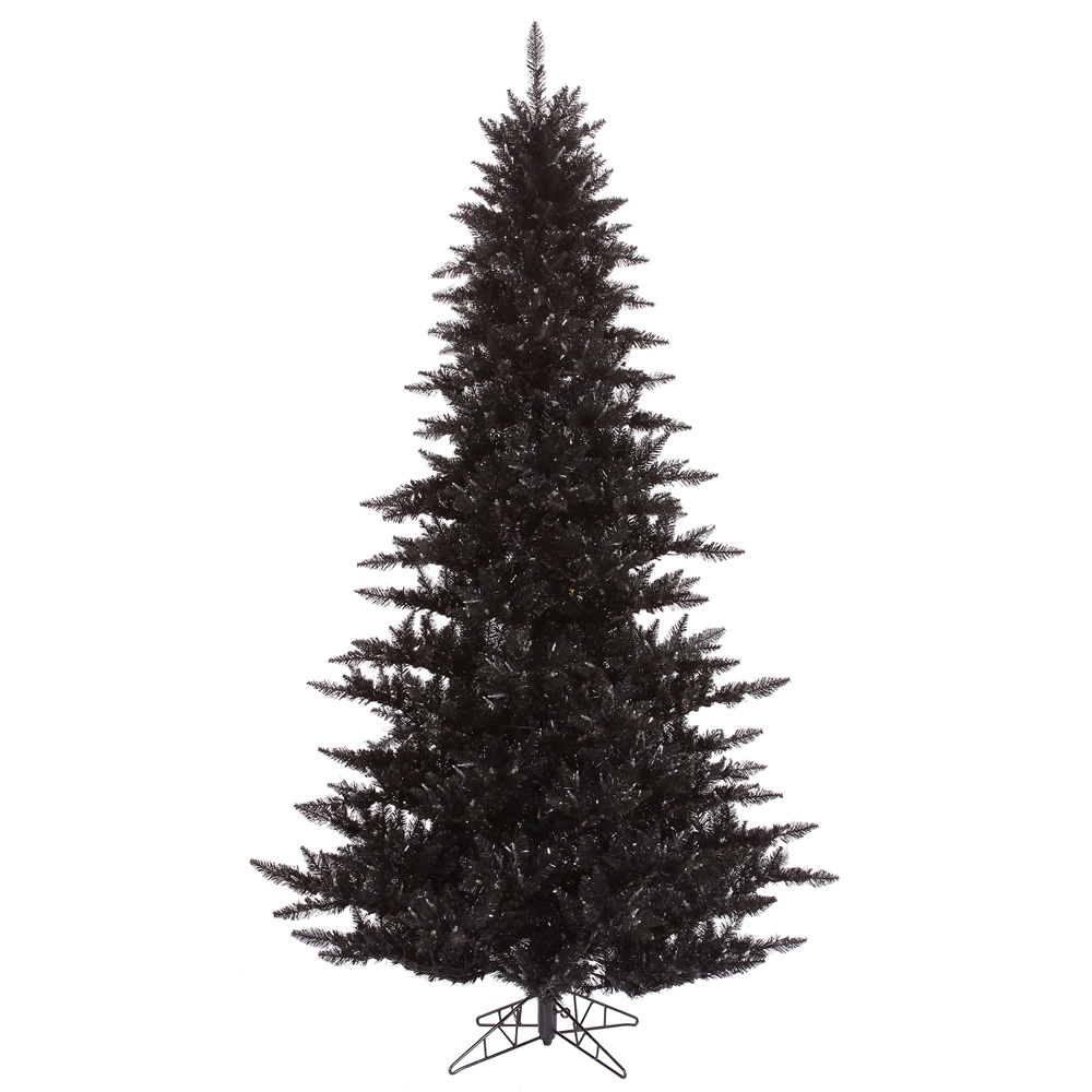 Christmastopia.com 6.5 Foot Black Fir Artificial Halloween Tree Unlit