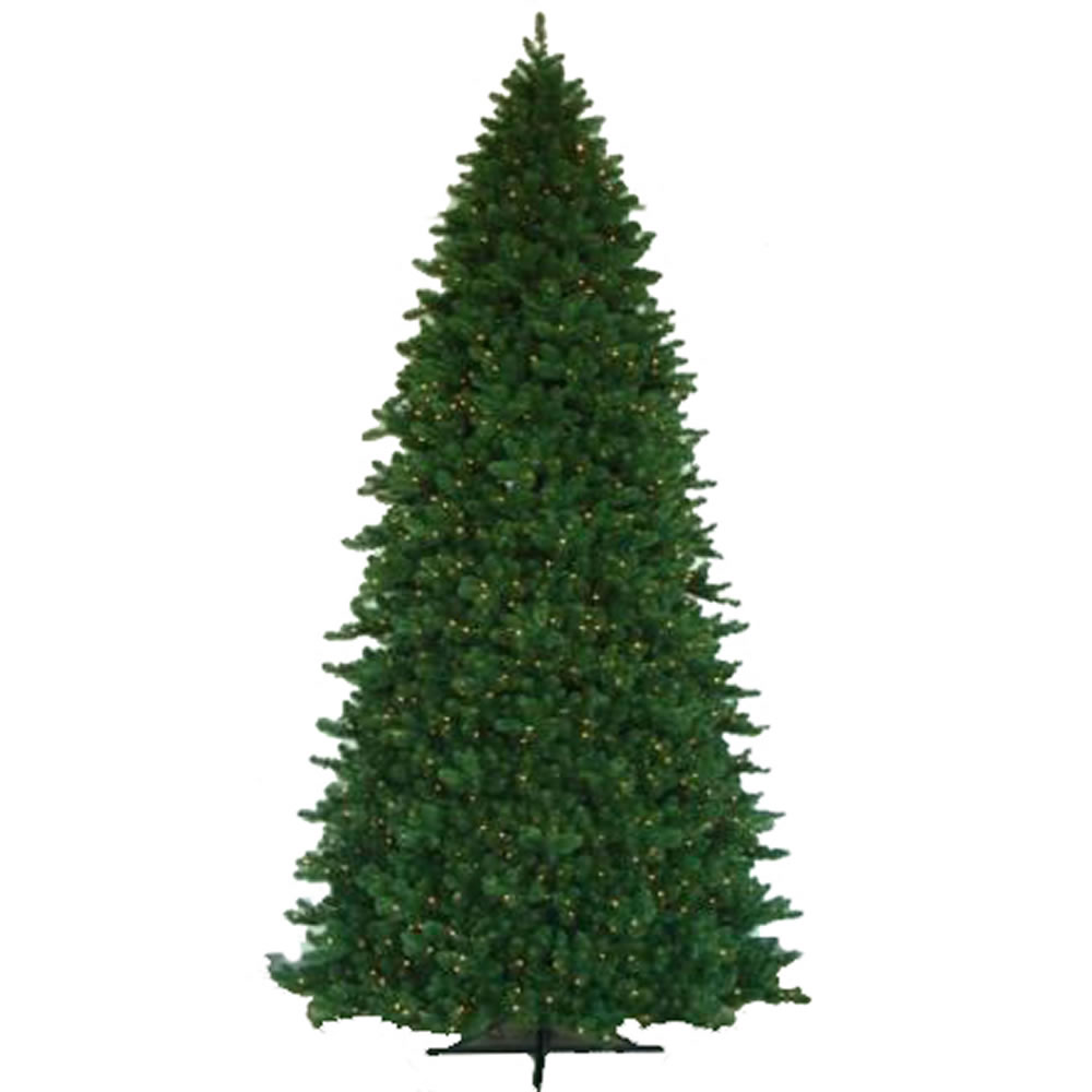 Christmastopia.com 15 Foot Grand Teton Artificial Christmas Tree 3500 Duralit LED 5MM Wide Angle Warm White Lights