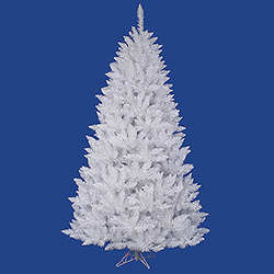 Christmastopia.com 7.5 Foot Sparkle White Spruce Artificial Christmas Tree 750 DuraLit Clear Lights