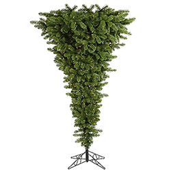 Christmastopia.com 5.5 Foot Green Upside Down Artificial Christmas Tree 250 DuraLit Clear Lights