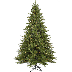5.5 Foot King Spruce Artificial Christmas Tree 250 DuraLit Incandescent Clear Mini Lights