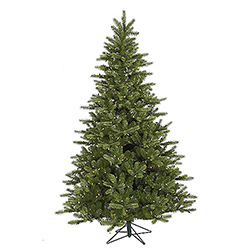 5.5 Foot King Spruce Artificial Christmas Tree 250 LED Warm White Lights