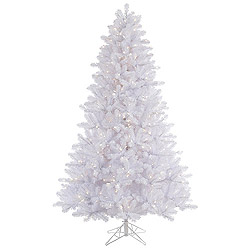 Christmastopia.com 7.5 Foot Crystal White Pine Artificial Christmas Tree 800 LED Warm White Lights