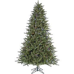 6.5 Foot Kennedy Fir Artificial Christmas Tree 450 LED Multi Lights