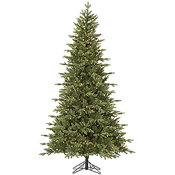 4.5 Foot Fresh Balsam Fir Artificial Christmas Tree 200 DuraLit Clear Lights
