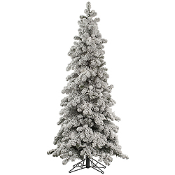 10 Foot Flocked Kodiak Spruce Artificial Christmas Tree Unlit