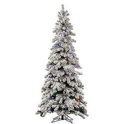 Christmastopia.com 10 Foot Flocked Kodiak Artificial Christmas Tree 1195 LED Warm White Lights With 95 G40 LED Warm White Lights