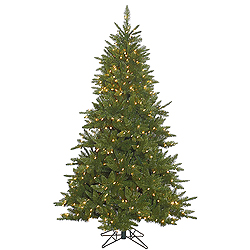 5.5 Foot Durango Spruce Artificial Christmas Tree 450 DuraLit Clear Lights