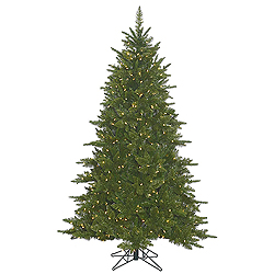 6.5 Foot Durango Spruce Artificial Christmas Tree 600 LED Warm White Lights