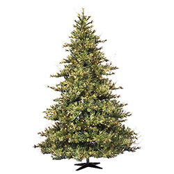 10 Foot Mixed Country Pine Artificial Christmas Tree Unlit