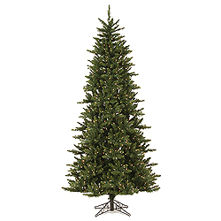 Christmastopia.com 9.5 Foot Camdon Slim Artificial Christmas Tree 1000 DuraLit Clear Lights