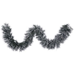 Christmastopia.com - 9 Foot Frosted Brewer Pine Garland