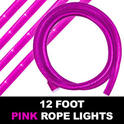 Christmastopia.com Sakura Pink Rope Lights 12 Foot