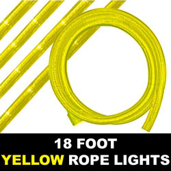 Christmastopia.com Yellow Rope Lights 18 Foot