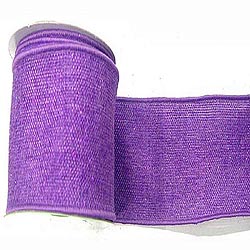 Christmastopia.com - 30 Foot Purple Sparkle Burlap Ribbon 2.5 Inch Width