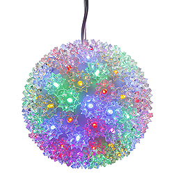 Christmastopia.com - 7.5 Inch Lighted Starlight Sphere 100 LED Multi Lights