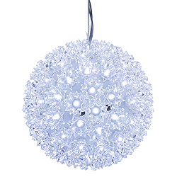 Christmastopia.com 7.5 Inch Lighted Starlight Sphere 100 LED Cool White Lights