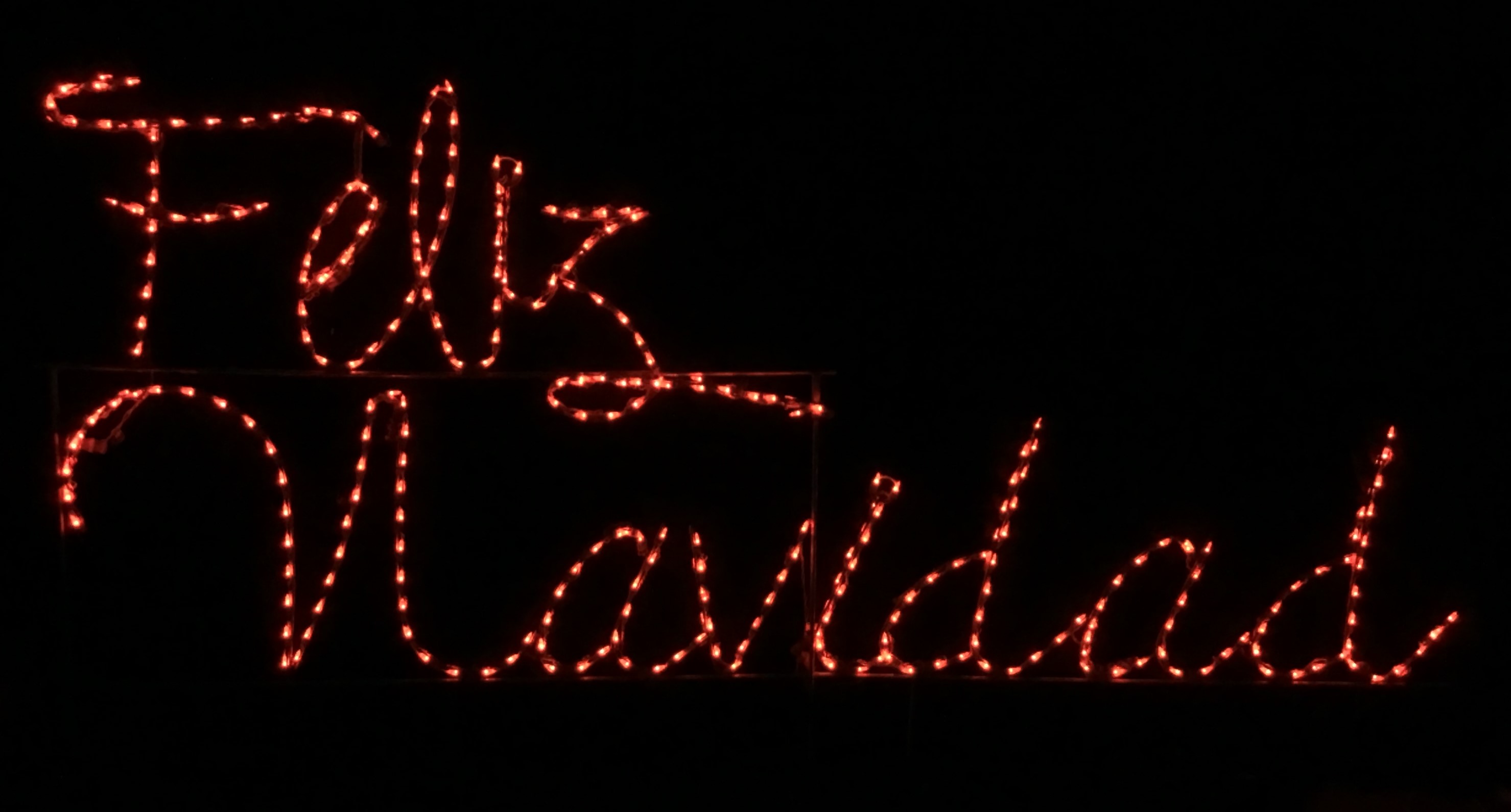 Christmastopia.com Feliz Navidad LED Lighted Outdoor Christmas Sign Decoration