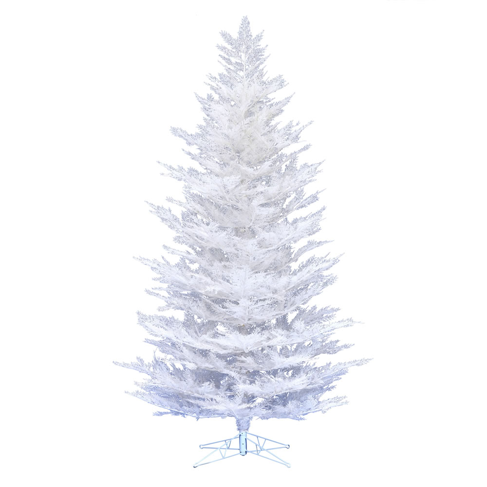 6.5 Foot Flocked Cedar Pine Artificial Christmas Tree Unlit