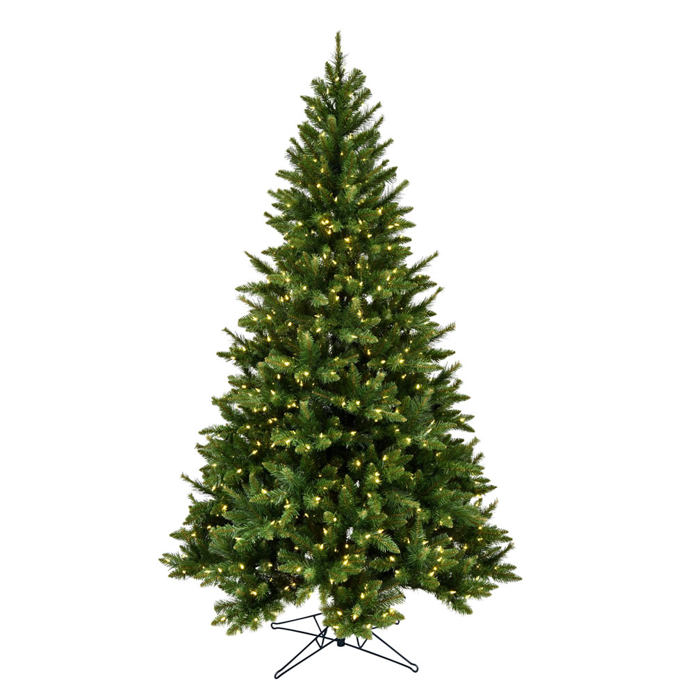 4.5 Foot Bennington Spruce Artificial Christmas Tree - 300 Duralit LED Warm White Mini Lights