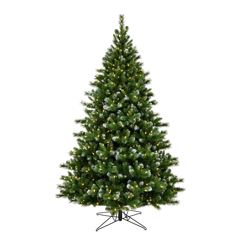 4.5 Foot New Haven Spruce Artificial Christmas Tree 250 Duralit LED Warm White Mini Lights