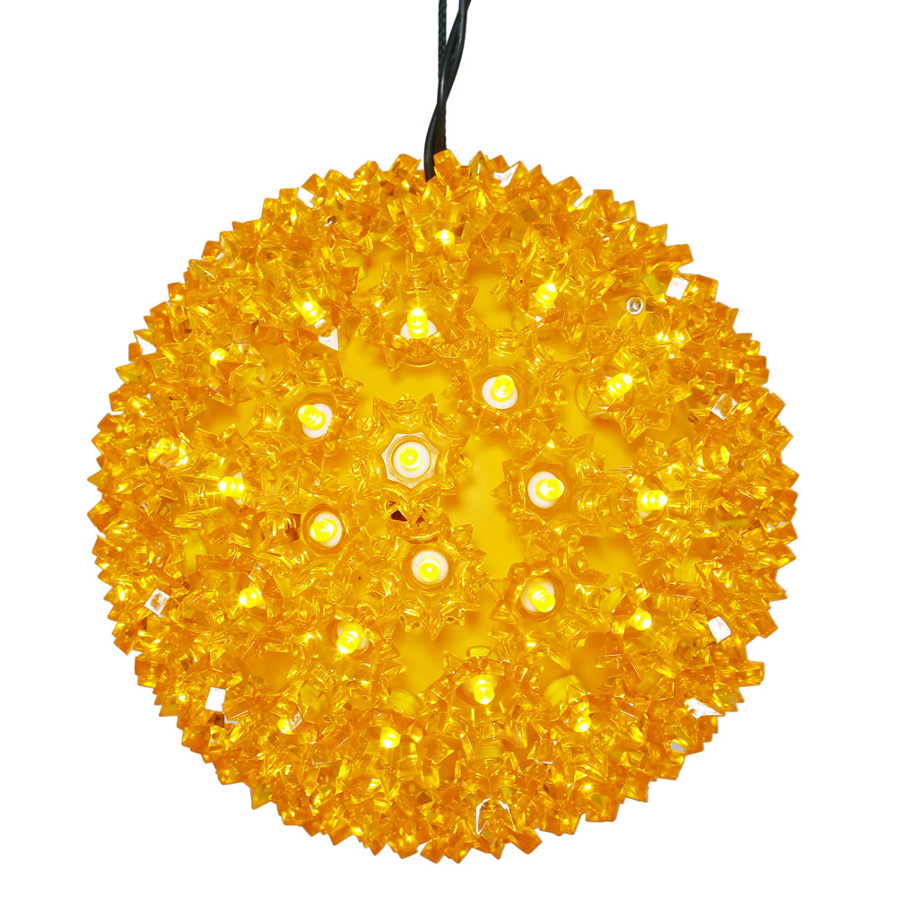 150 LED Gold Starlight Christmas Light Sphere Lead Wire