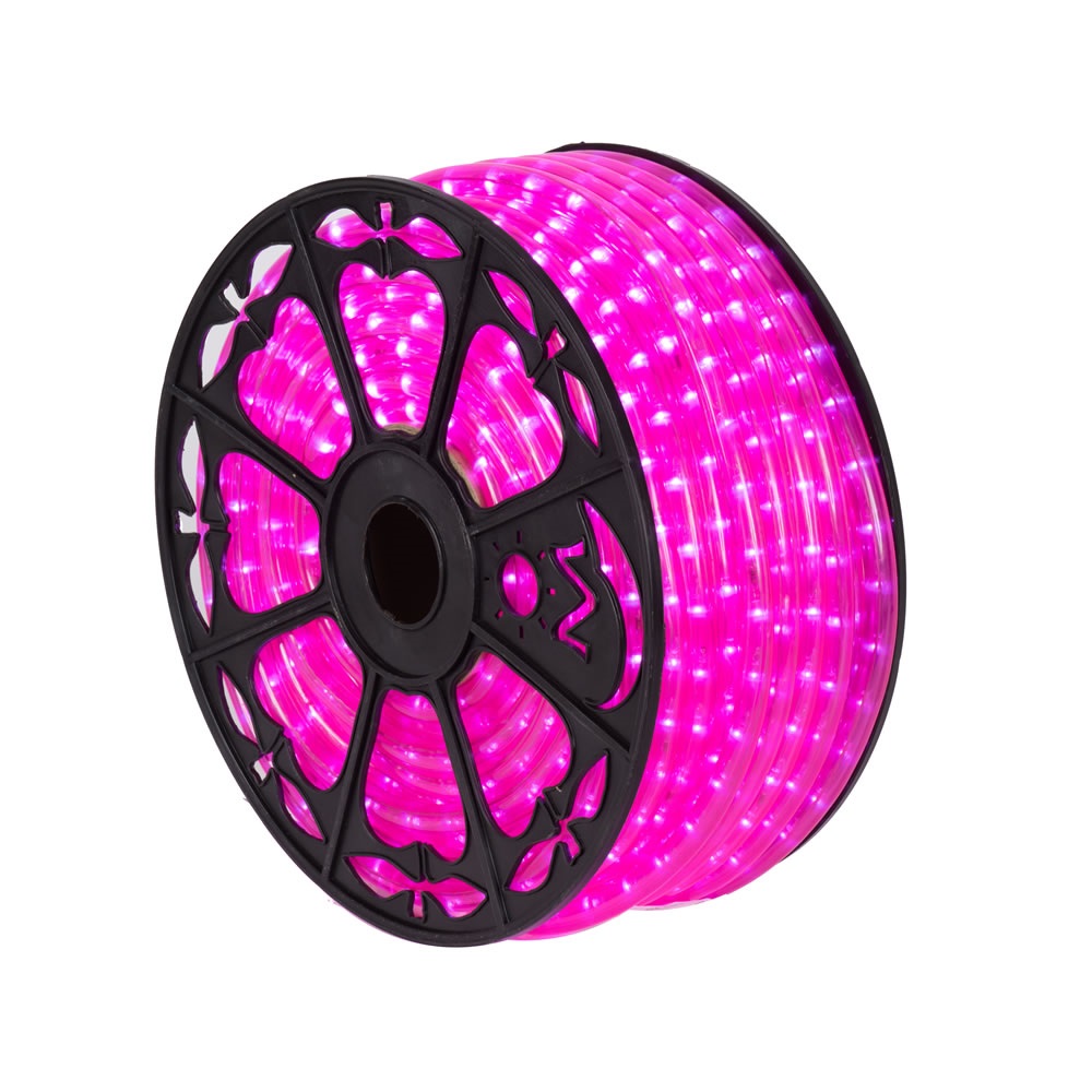Christmastopia.com 150 Foot Pink LED Valentines Day Rope Light Spool