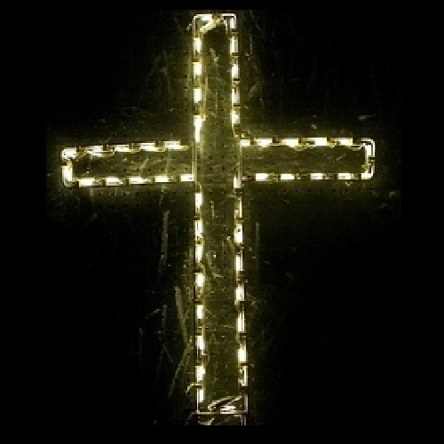 Christmastopia.com Cross LED Lighted Outdoor Easter Decoration