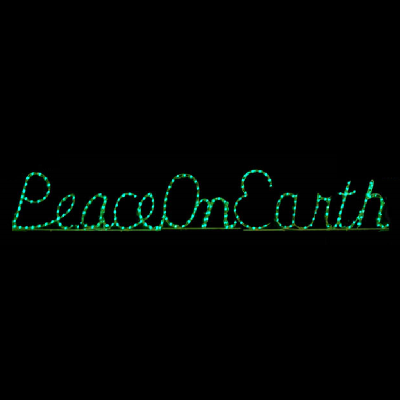 Christmastopia.com Peace On Earth LED Lighted Outdoor Lawn Decoration