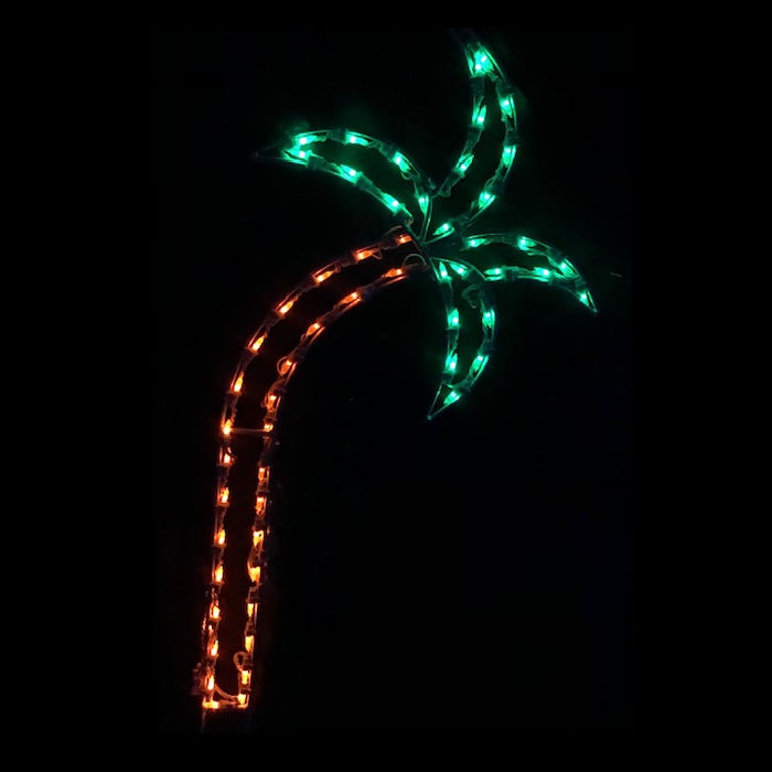 Christmastopia.com Small Palm Tree LED Lighted Outdoor Lawn Decoration