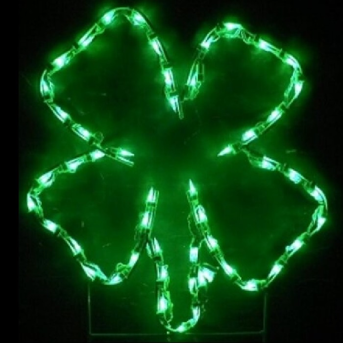 Christmastopia.com Shamrock LED Lighted Outdoor Saint Patricks Day Decoration