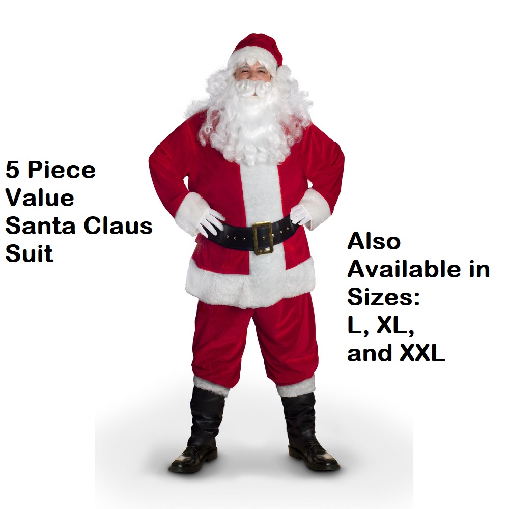 Value Santa Claus Suit Extra Large