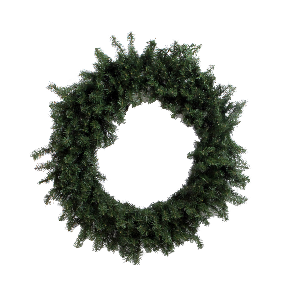 6 Foot Canadian Pine Artificial Christmas Wreath Unlit