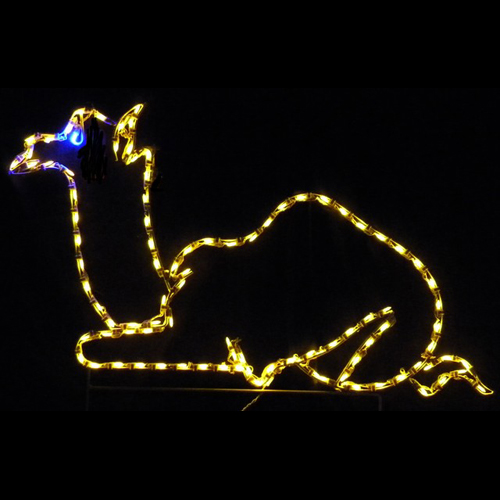 Christmastopia.com Camel Sitting LED Lighted Outdoor Lawn Decoration