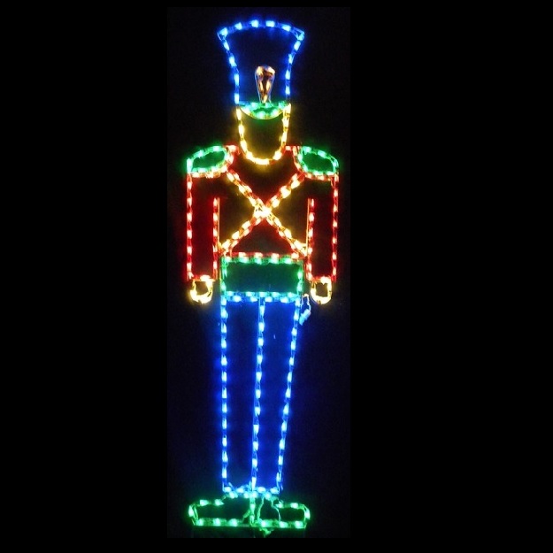 Christmastopia.com Soldier Standing LED Lighted Christmas Outdoor Decoration