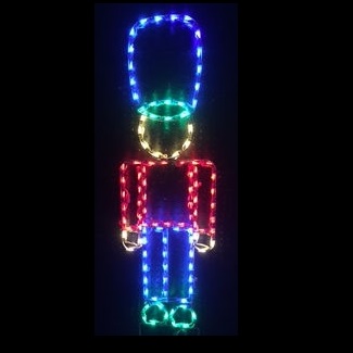 Christmastopia.com Soldier Standing LED Lighted Outdoor Christmas Decoration