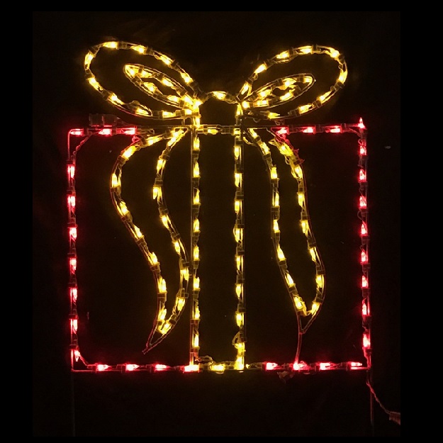 Christmas Gift Box LED Lighted Outdoor Christmas Decoration Christmas Gift Box LED Lighted Outdoor Christmas Decoration