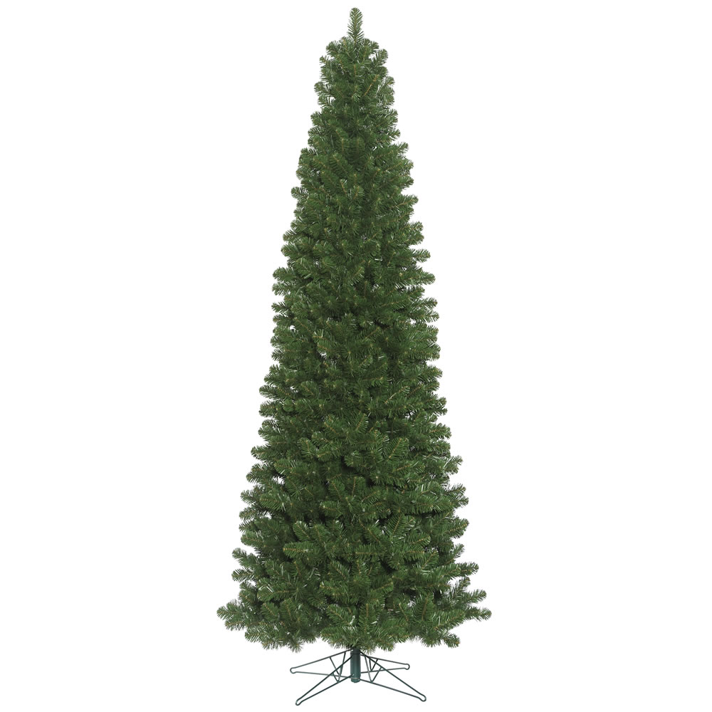 Christmastopia.com 9.5 Foot Oregon Fir Slim Artificial Christmas Tree Unlit