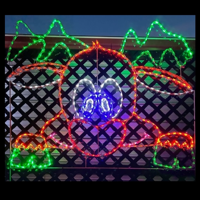 Christmastopia.com Peeking Reindeer LED Lighted Outdoor Christmas Decoration