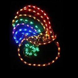 Outdoor Lighted Pot Of Gold Saint Patricks Day Decoration